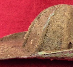 Excavated Toy Fireman's Hat 